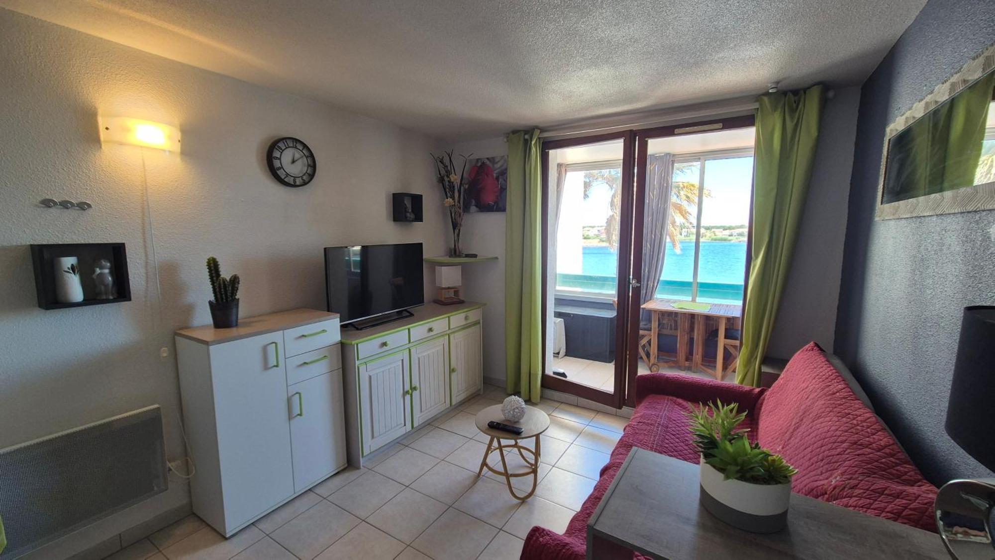 Appartement Marina Soleil Bleu Le Barcares Bagian luar foto